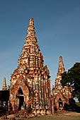 Ayutthaya, Thailand. Wat Chaiwatthanaram, chedi of the gallery. 